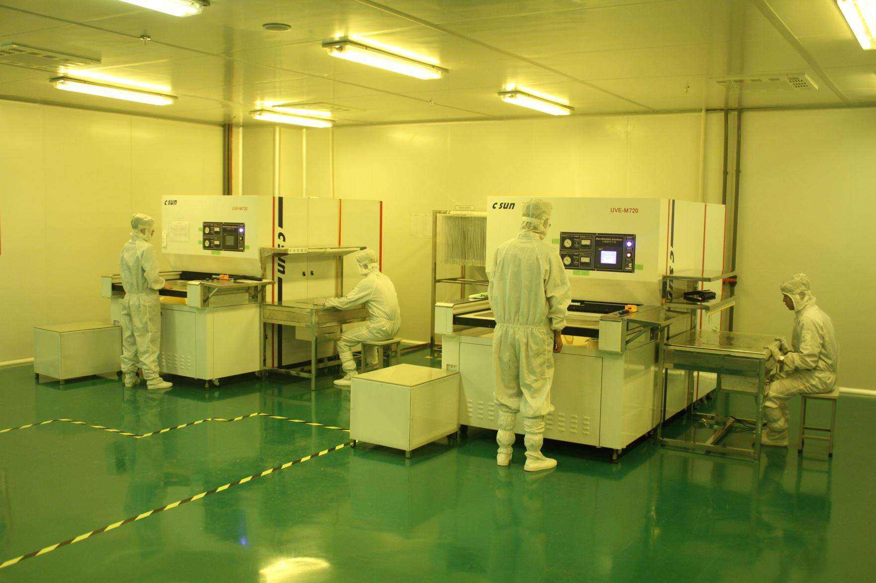 PCB無塵車間的圖片 PCB無塵車間的圖片